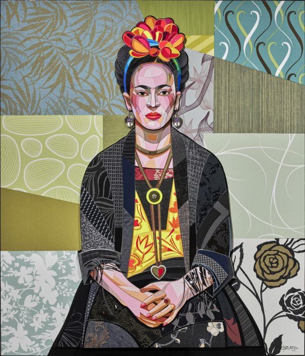 Autoportrait 1 - Hommage à Frida Kahlo