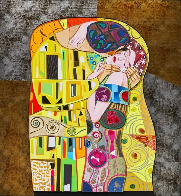 Le baiser - Hommage à Klimt
