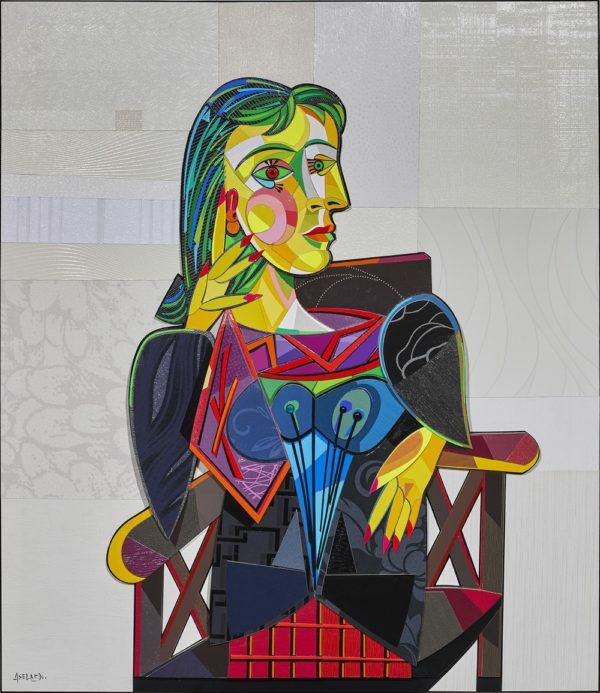 Portrait de Dora Maar - Hommage à Picasso